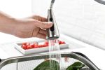 Single Handle High Arc Pull Out Kitchen Faucet; Single Level Stainless Steel Kitchen Sink Faucets with Pull Down Sprayer