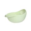 Green Thickened Kitchen Rice Washing Machine Rice Washing Sieve Rice Washing Basin Plastic Draining Vegetable Washing Basket