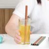 Eco Safe 8 In 1 Silicon Reusable Straws For HOT/COLD Drinks